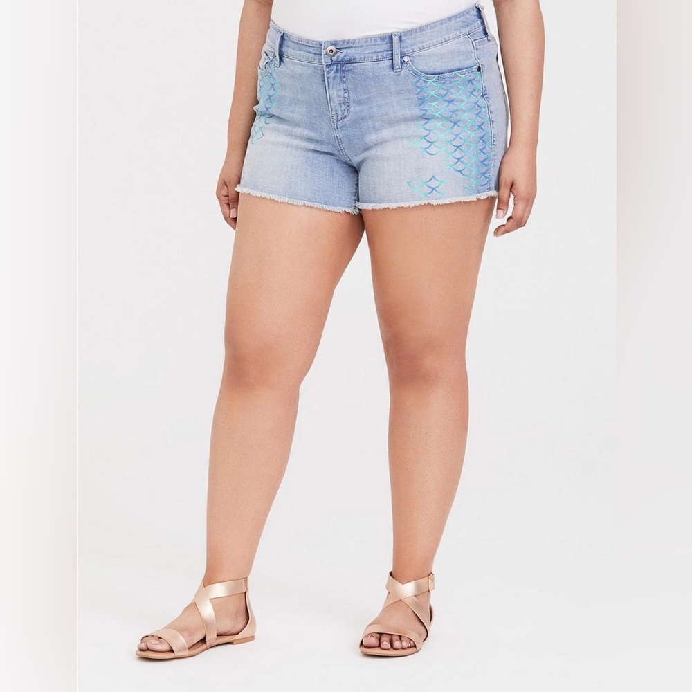 Torrid Her Universe Little Mermaid Shorts
